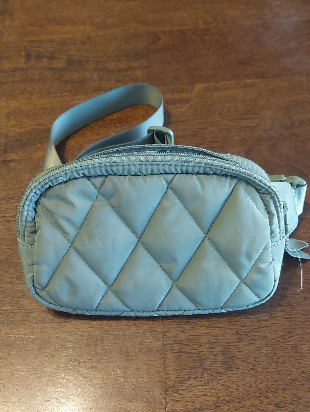 Vera Bradley Sage Green Quilted Crossbody Bag